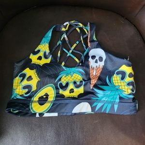 CVG Ice Cream Skulls Bra